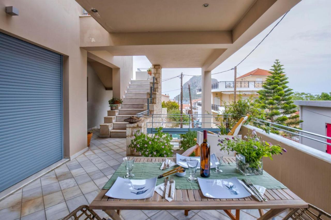 Monemvasia Modern Flat With Partial View Екстериор снимка