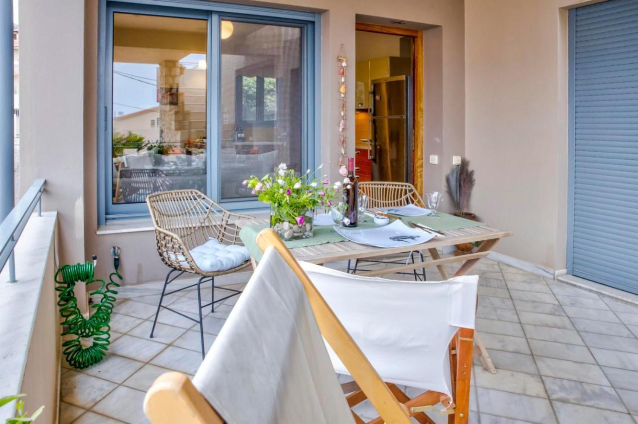Monemvasia Modern Flat With Partial View Екстериор снимка