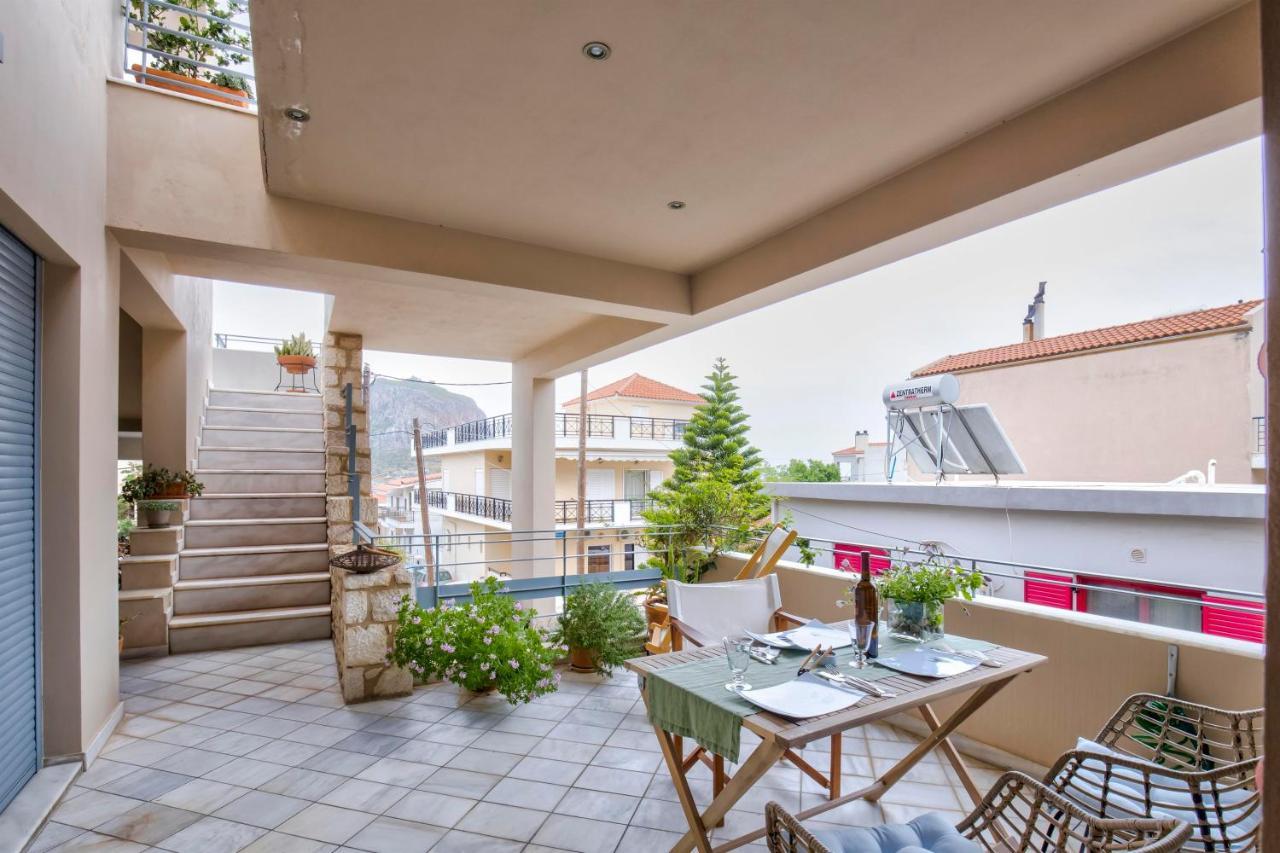 Monemvasia Modern Flat With Partial View Екстериор снимка