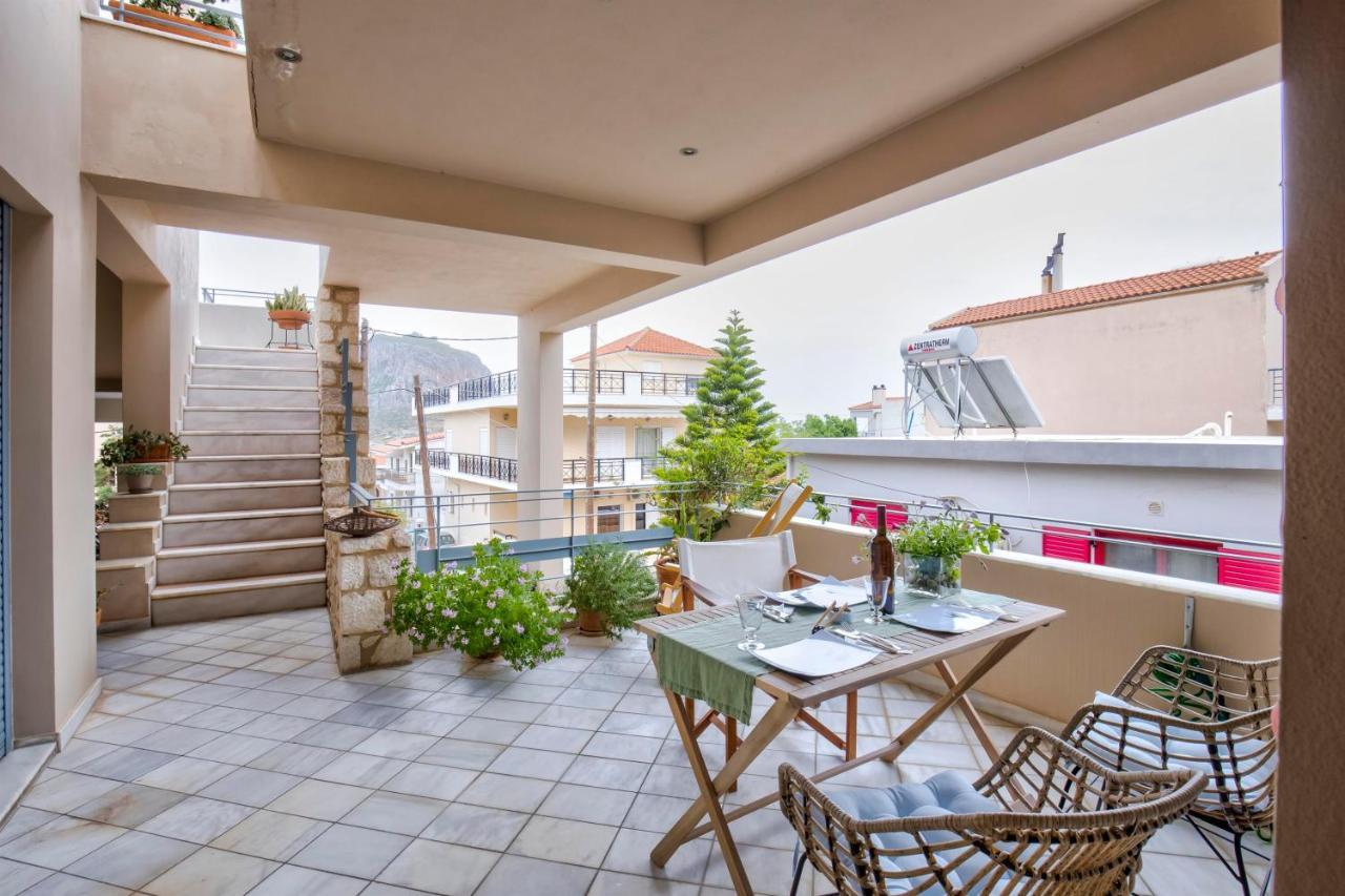 Monemvasia Modern Flat With Partial View Екстериор снимка