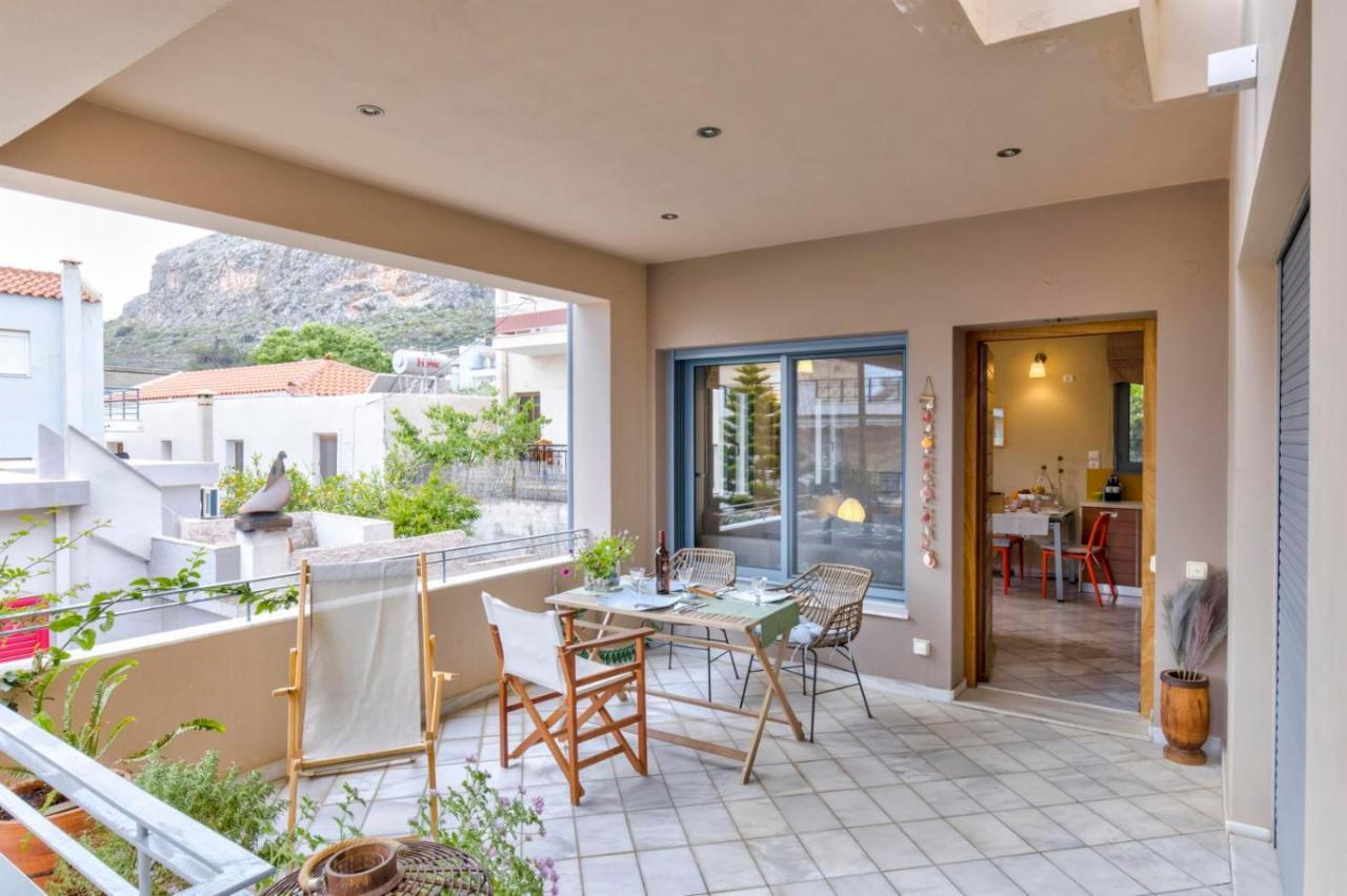 Monemvasia Modern Flat With Partial View Екстериор снимка